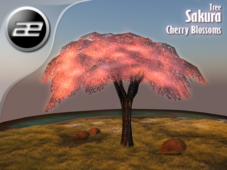 Second Life Marketplace - [AE] Tree Sakura - Cherry Blossoms - Full Mesh