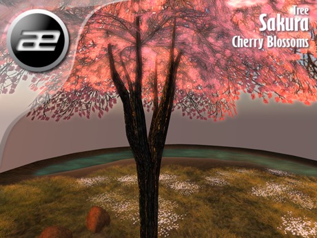 Second Life Marketplace - [AE] Tree Sakura - Cherry Blossoms - Full Mesh
