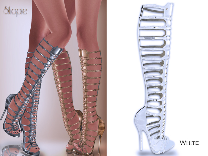 ::SC::Ellen Heels  WHITE