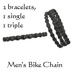 Mhaijik- 2 Bike Chain Bracelets Boxed