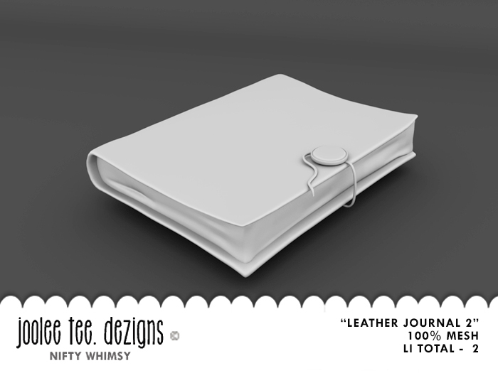 Joolee Tee Builders - Leather Journal 2  