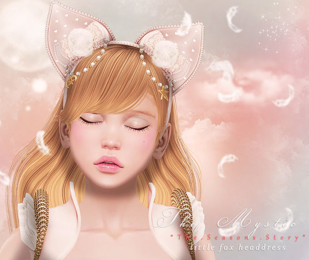 *The Mystic*little fox headdress (Rose)