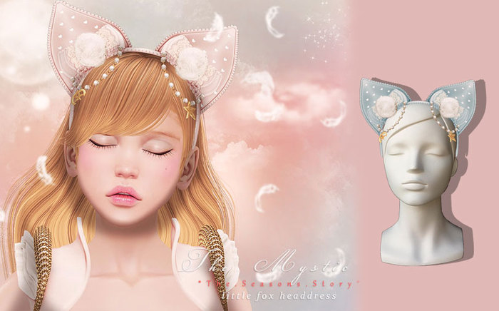 *The Mystic*little fox headdress (Sky)