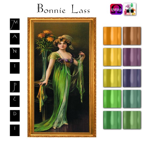 ~Mani Pedi~ Bonnie Lass Polish - Omega HUD
