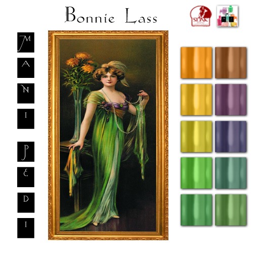 ~Mani Pedi~ Bonnie Lass Polish - Slink HUD