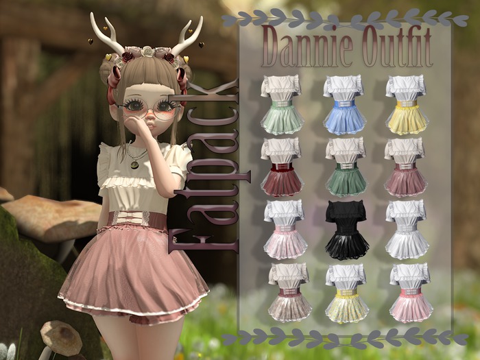 {MB} Dannie Kemono Outift - Fat Pack
