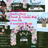 The Ultimate Easter Party Table & Goody Bag Giver (crate)