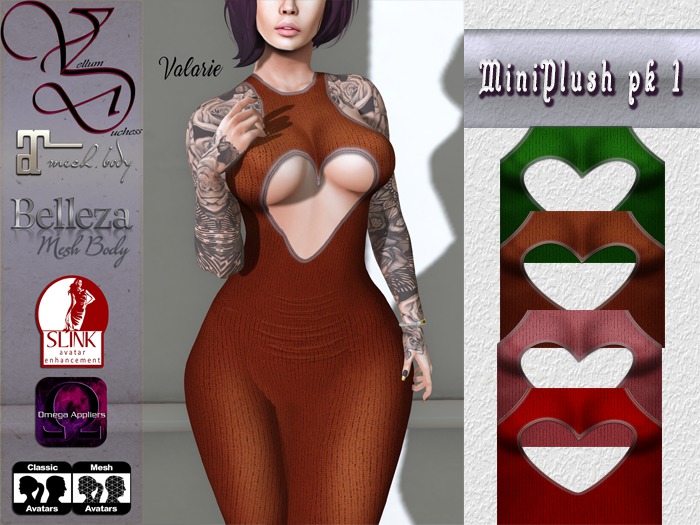 {V-D} Valarie MiniPlush Pack [1]