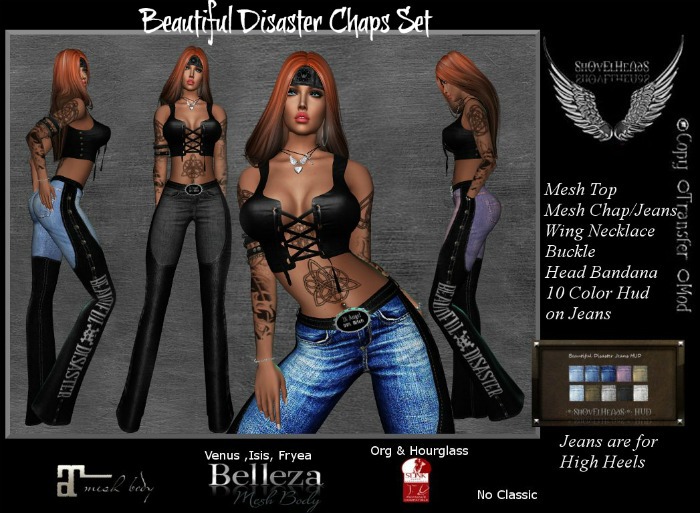 :*:ShOvElHeAdS:*: Beautiful Disaster Chaps
