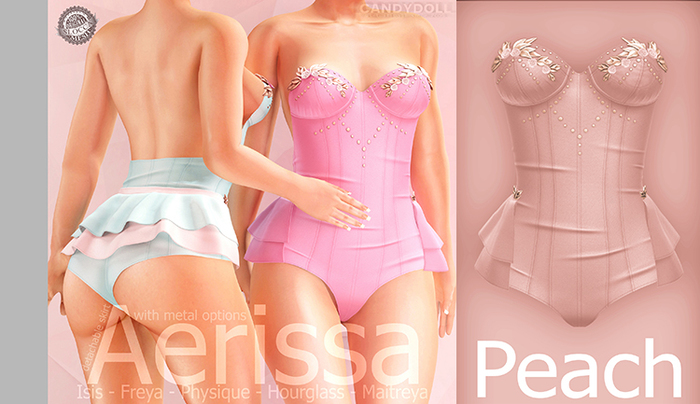 _CandyDoll_Aerissa Set Peach