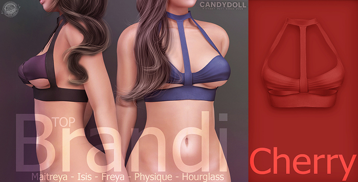 _CandyDoll_Brandi Top Cherry