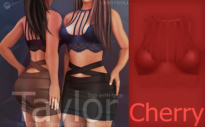 _CandyDoll_Taylor Top Cherry