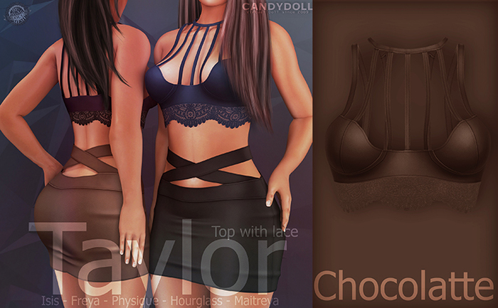 _CandyDoll_Taylor Top Chocolate