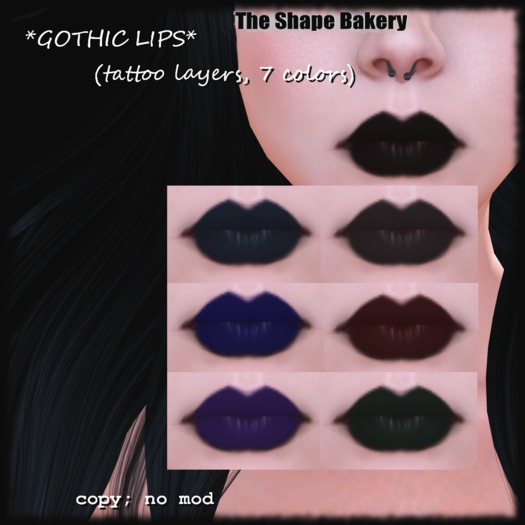 TSB *Decent* Lips (slightly transparent)