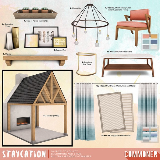 [Commoner] Staycation / Shelter - RARE