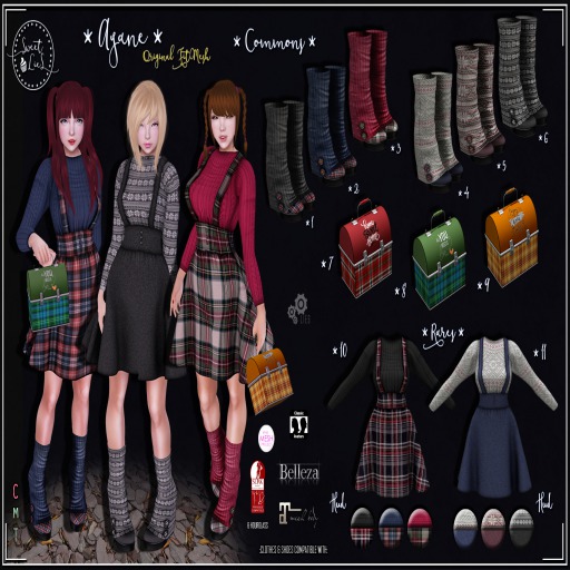 *SL* Ayane Boots- SLINK PHYSIQUE - 6- COMMON