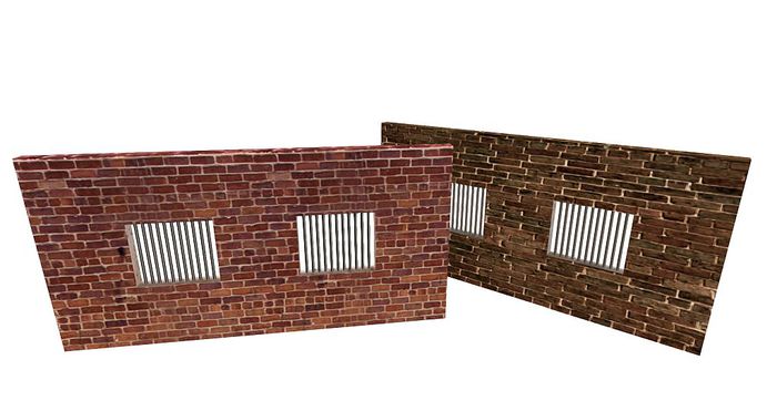 Full Perm Mesh prison wall Li3