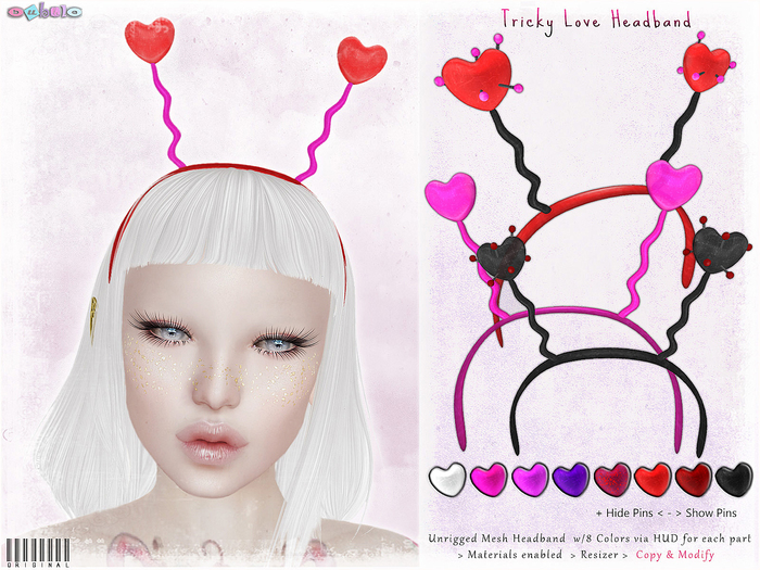 [ bubble ] Tricky Love Headband
