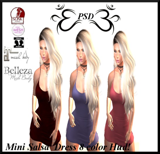 PSD Mini Salsa Dress