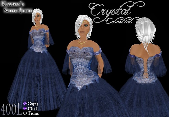 [K~*~S] Crystal - Gown - Celestial