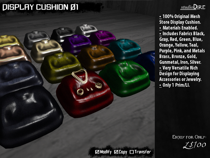 /studioDire/ Display Cushion 01