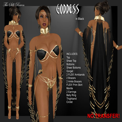 *Solange!* Goddess - BLACK/GOLD