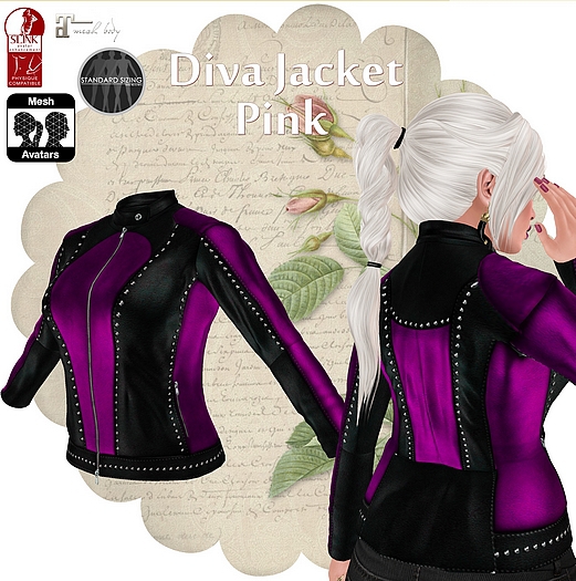 MONOMANIA - Diva Jacket Pink