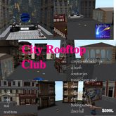 13 Piece rooftop City club (crate)