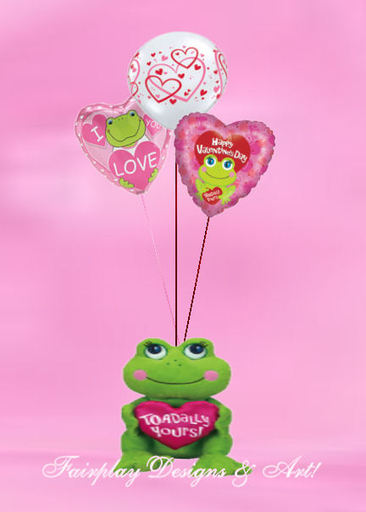 'Toadally Yours' Froggie Valentine's Bouquet