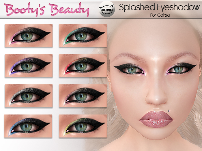 *Booty's Beauty* Catwa Eyeshadow ~ Splashed