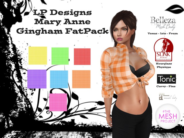 LP Designs Mary Anne - Gingham FatPack