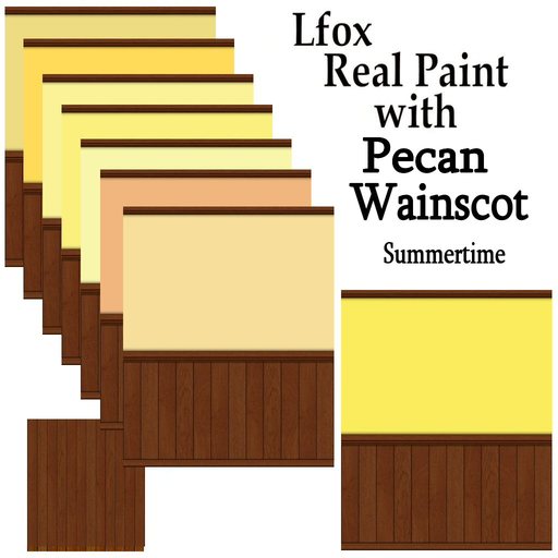 lfox Pecan Wainscot - Summertime