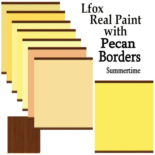 lfox Pecan Borders - Summertime