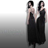 Valentina E. Tangled Web Gown Nightshade