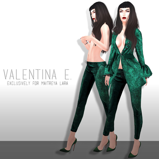 Valentina E. Elisabetta Waistcoat Teal