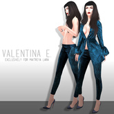 Valentina E. Elisabetta Laced Trousers Royal