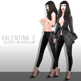 Valentina E. Elisabetta Laced Trousers Noir