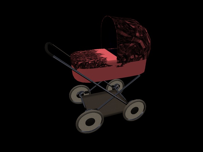 ENIGMA TORN PINK PRAM]