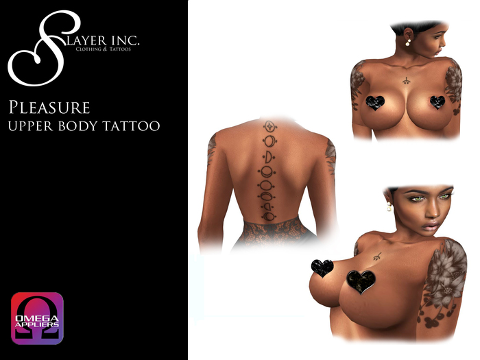 Pleasure Upper Body Tattoo
