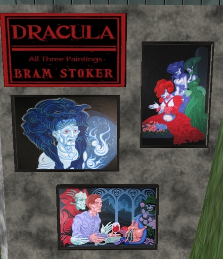 Dracula Painting Set