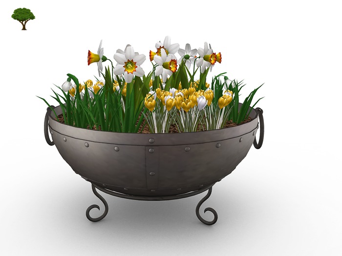 Mesh Spring Planter Jonah