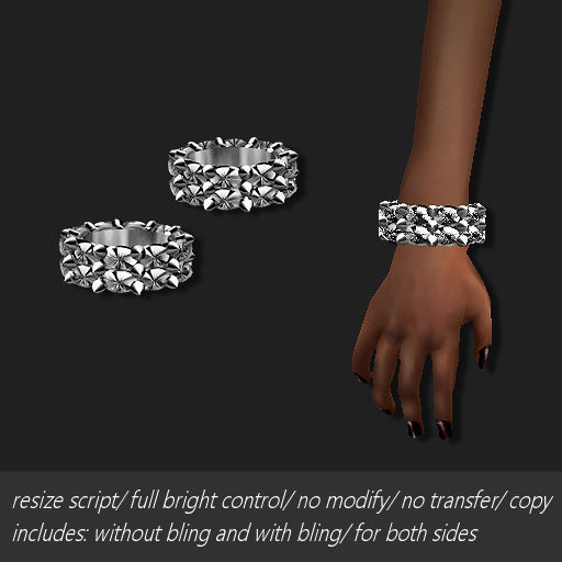 [DEMO] BRACELET RSTON PLATINUM -RYCA-