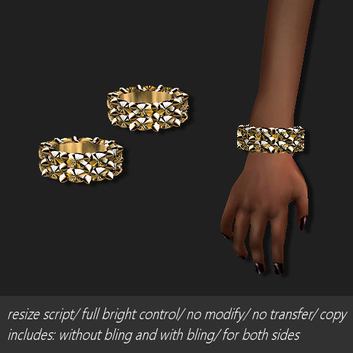 [DEMO] BRACELET RSTON GOLD    -RYCA-