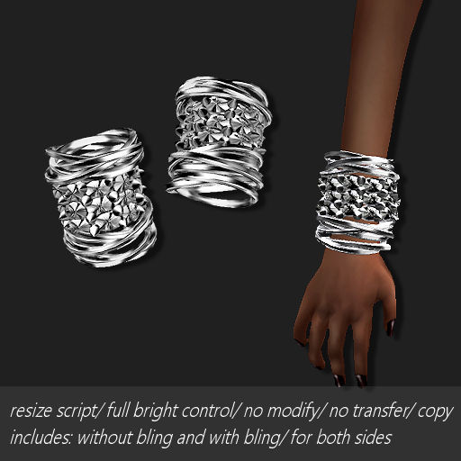 [DEMO] BRACELET RSTON-W PLATINUM -RYCA-