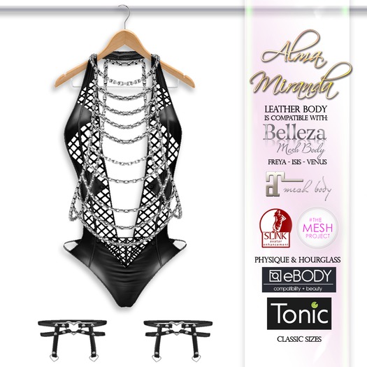 .: AlmaMiranda :. Leather And Fishnet Body
