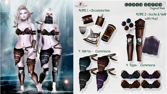 Luas Livia Top Purple