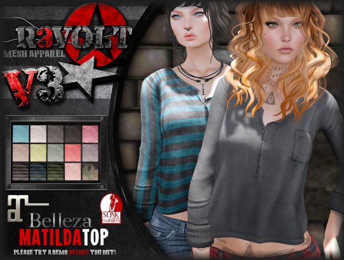 [R3] - Matilda Top [V3] DEMO