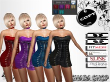 LEATHER DRESS 6 TEX BOX