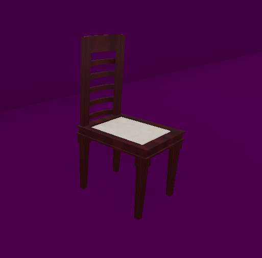 Dakota Designs Slatted Mesh Dining Chair Full Perms