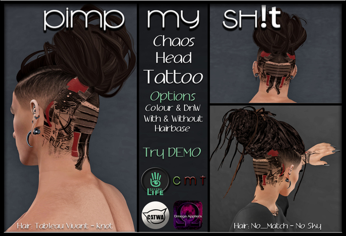 PMS - Chaos Head Tattoo - DEMO